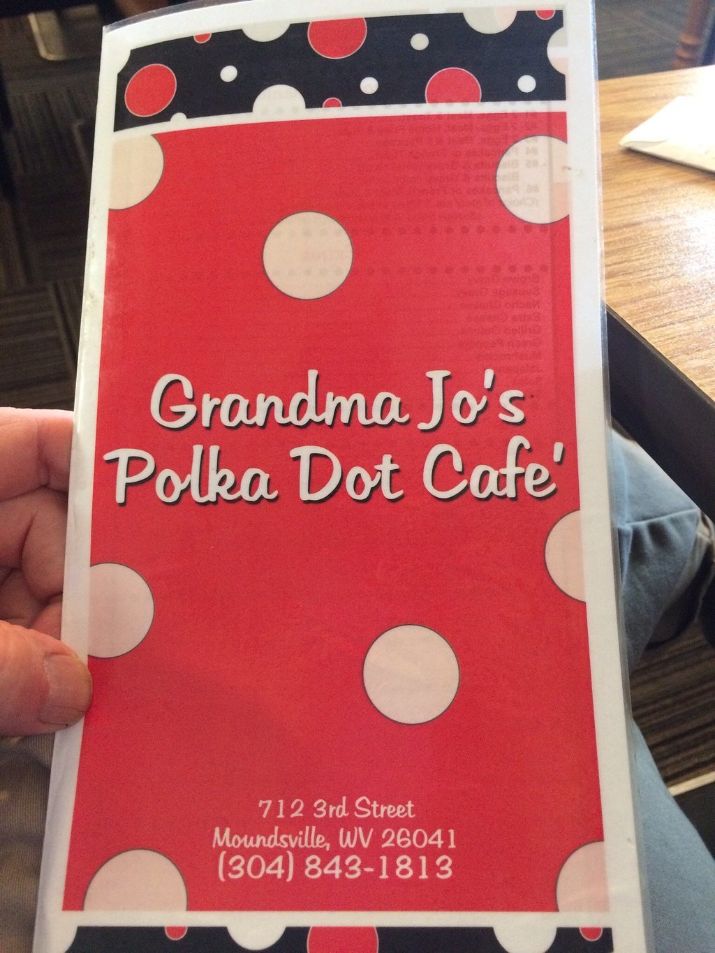 Grandmas Jo Polkadot Cafe